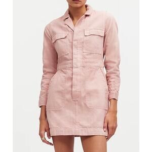 Madewell X MN Dye Studio Denim Mini Dress
